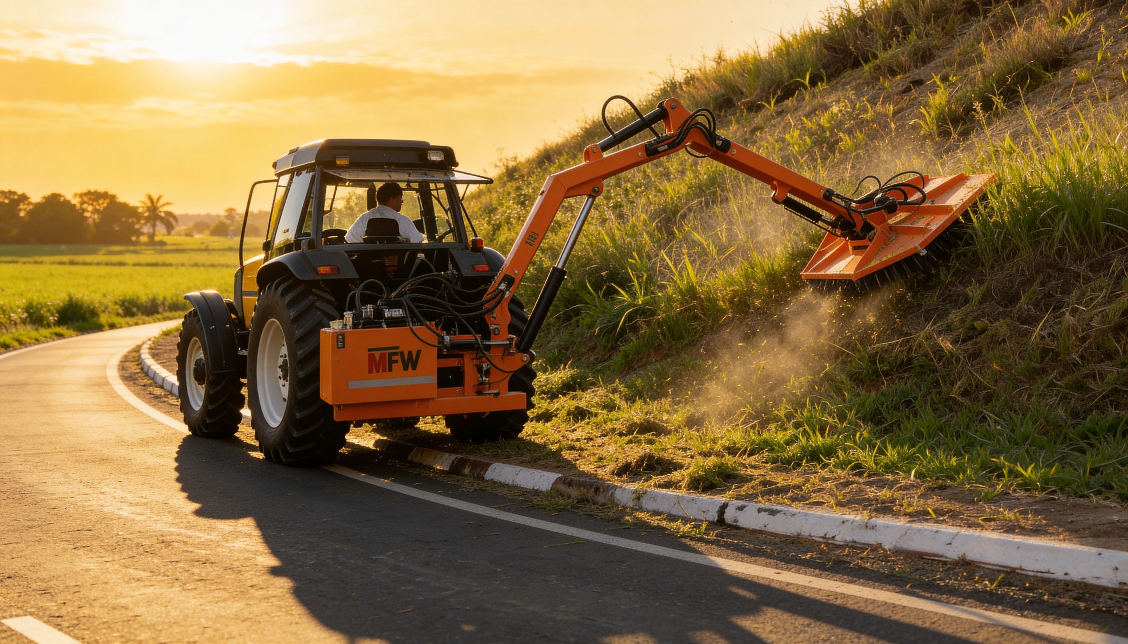 Desbrozadora Articulada MFW Harpia 515